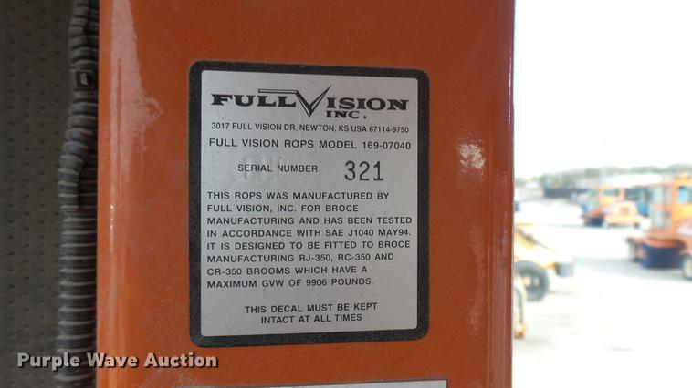 image for item DC1872 2003 Broce RJ350 broom