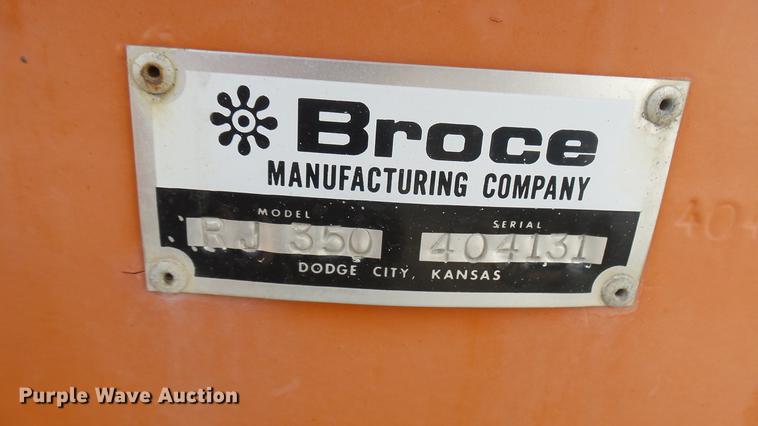 image for item DC1872 2003 Broce RJ350 broom