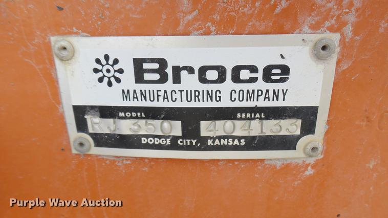 image for item DC1873 2003 Broce RJ350 broom