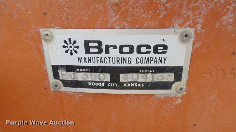 image for item DC1873 2003 Broce RJ350 broom