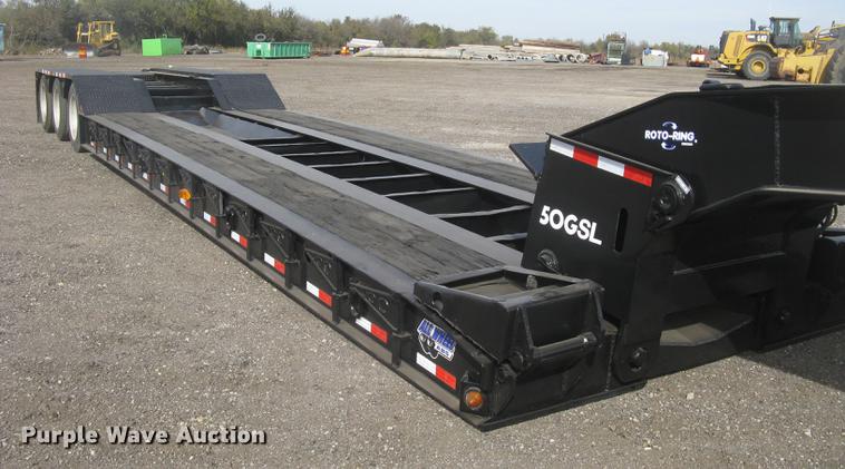 image for item DC2455 2000 Eager Beaver 50GSL RGN lowboy equipment trailer
