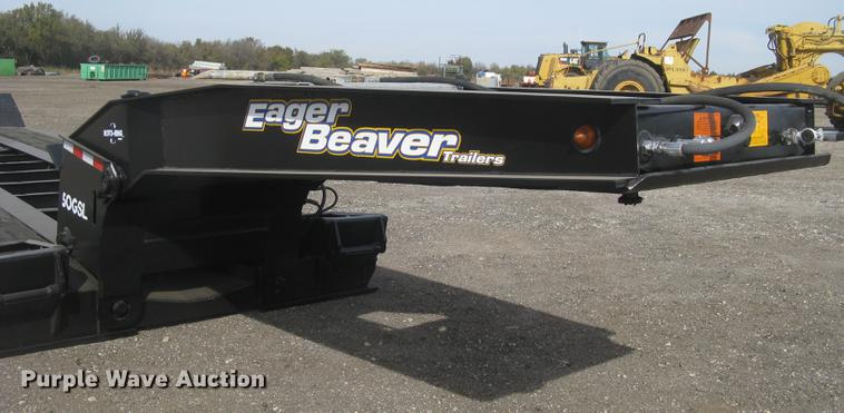 image for item DC2455 2000 Eager Beaver 50GSL RGN lowboy equipment trailer