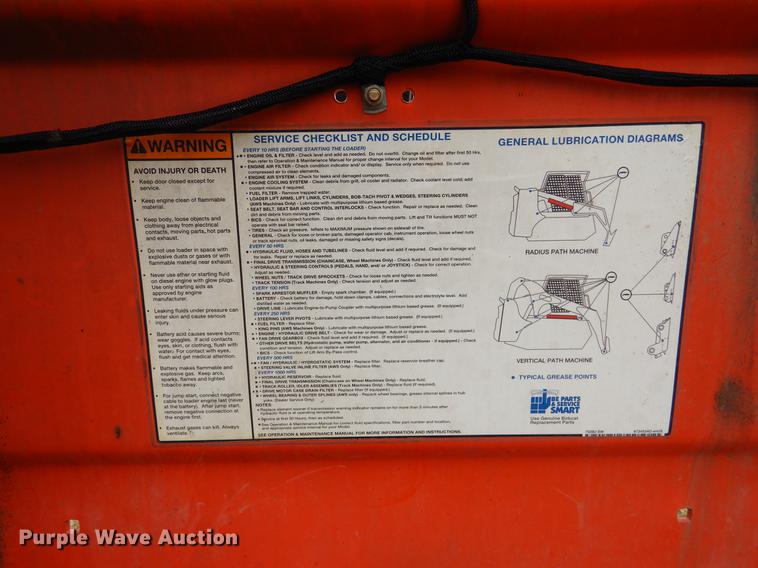 image for item DC5980 2008 Bobcat S185 skid steer