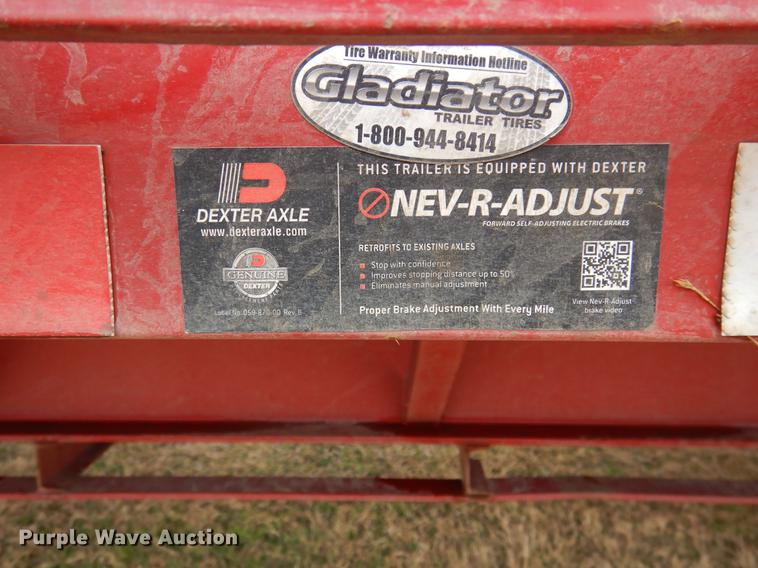 image for item DC5981 2015 Load Trail Load Max equipment trailer