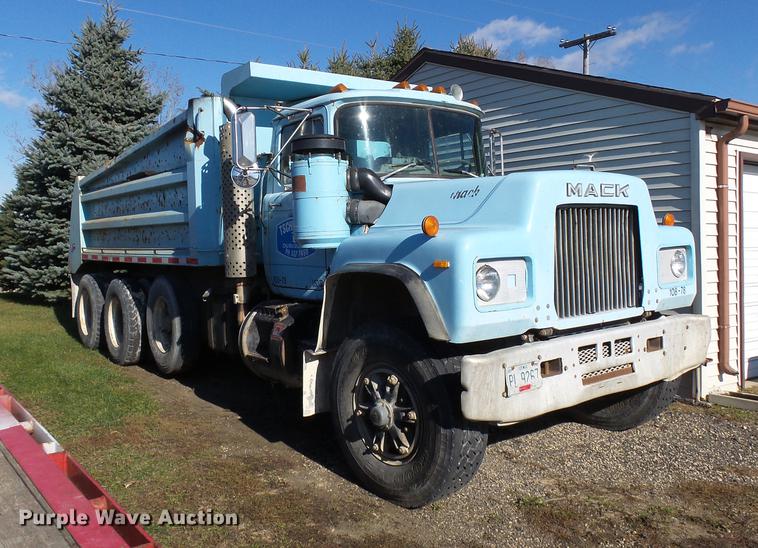 image for item DC8243 1978 Mack RD686S dump truck