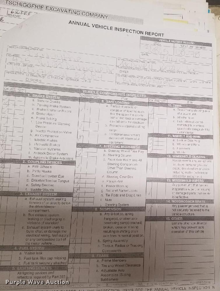 image for item DC8243 1978 Mack RD686S dump truck