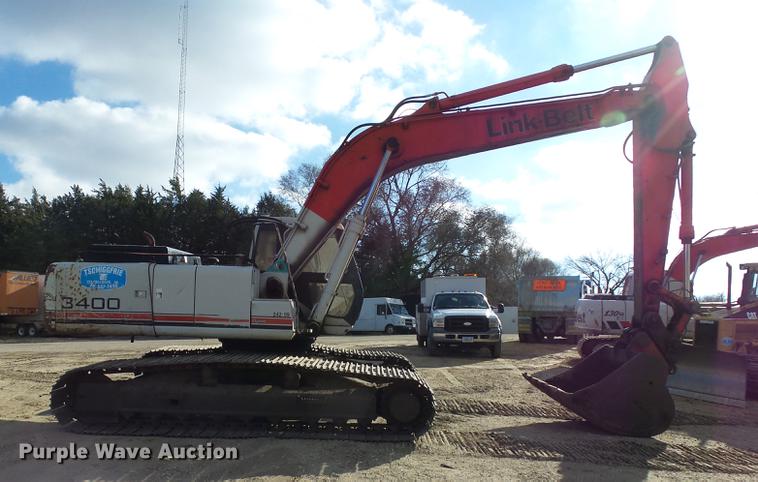 image for item DC8244 1999 Link Belt 3400 Quantum excavator