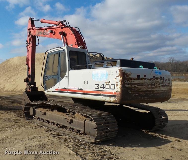 image for item DC8244 1999 Link Belt 3400 Quantum excavator