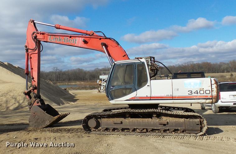image for item DC8244 1999 Link Belt 3400 Quantum excavator
