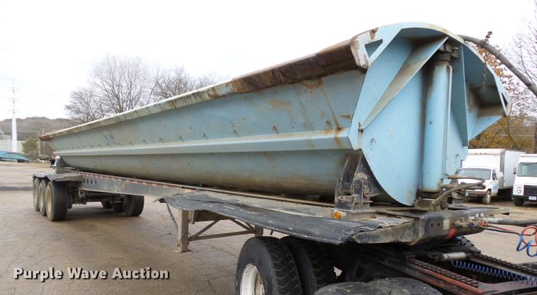image for item DC8245 1999 Smith Co SC3000 side dump trailer