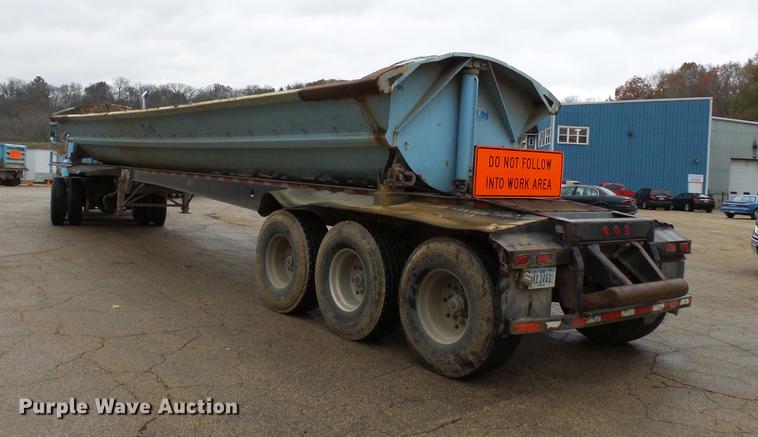 image for item DC8245 1999 Smith Co SC3000 side dump trailer