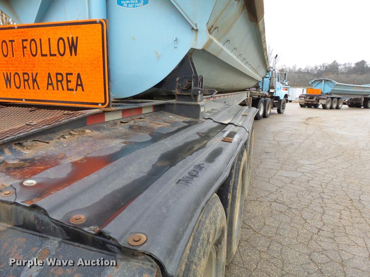 image for item DC8245 1999 Smith Co SC3000 side dump trailer