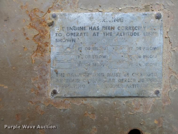 image for item DC8247 1973 Caterpillar 980B wheel loader