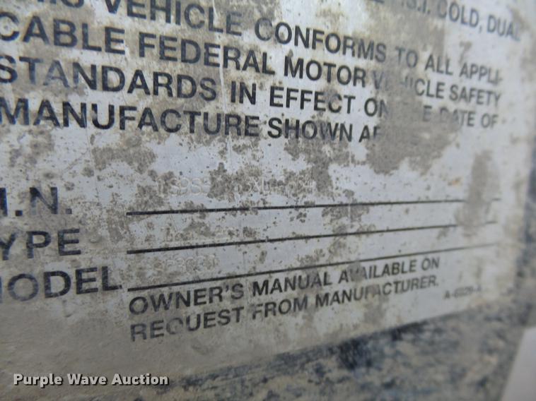 image for item DC8249 1999 Smith Co SC3000 side dump trailer