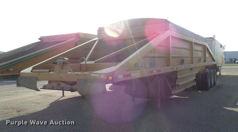 image for item DV9514 1984 Lode-Master CS bottom dump trailer