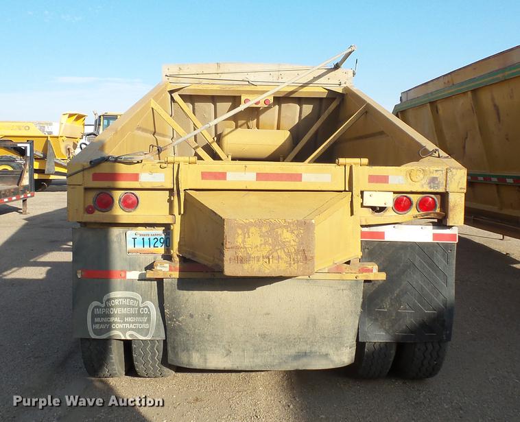image for item DV9514 1984 Lode-Master CS bottom dump trailer