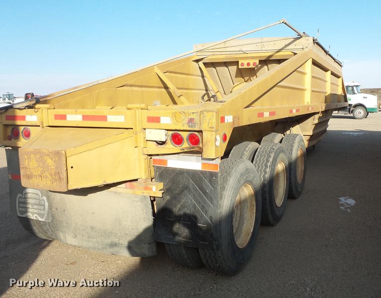 image for item DV9514 1984 Lode-Master CS bottom dump trailer