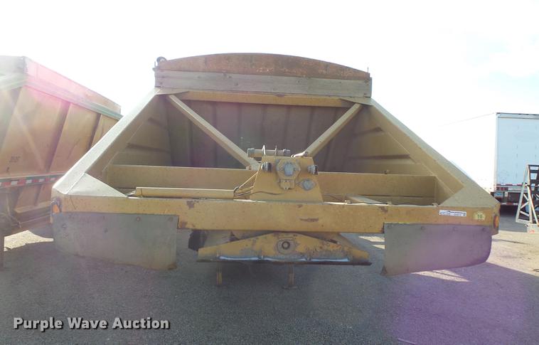 image for item DV9514 1984 Lode-Master CS bottom dump trailer