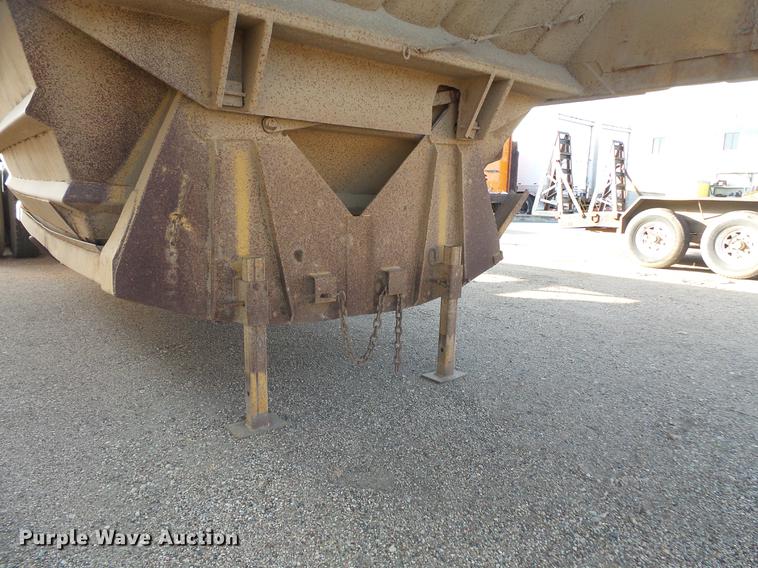 image for item DV9514 1984 Lode-Master CS bottom dump trailer
