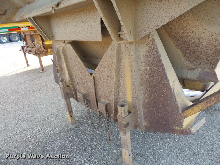 image for item DV9514 1984 Lode-Master CS bottom dump trailer