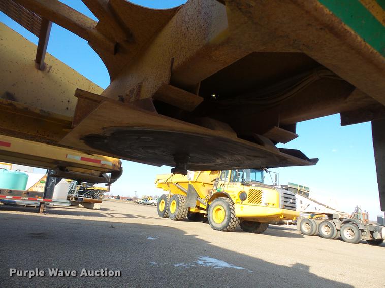 image for item DV9516 1991 Red River bottom dump trailer