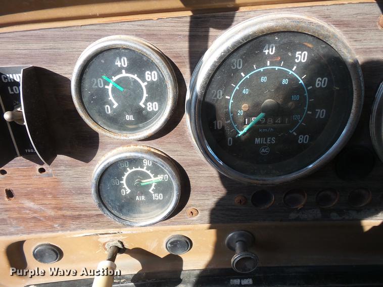 image for item DV9517 1979 GMC Brigadier flatbed truck