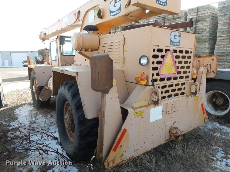 image for item DV9519 1978 Grove RT48MC crane