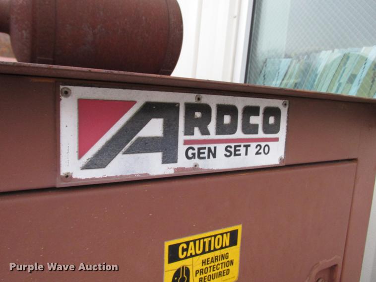 image for item DX9255 Ardco Gen Set 20 generator