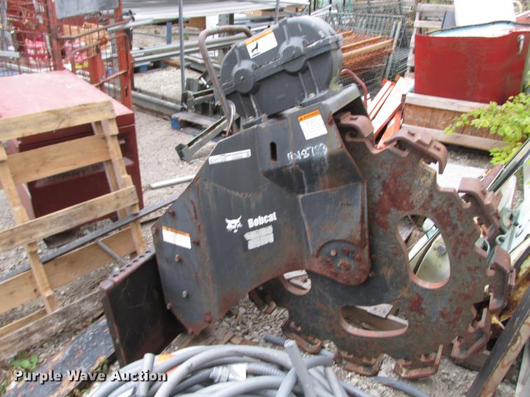image for item DX9256 Bobcat skid steer vibratory trench roller