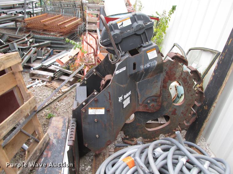 image for item DX9256 Bobcat skid steer vibratory trench roller