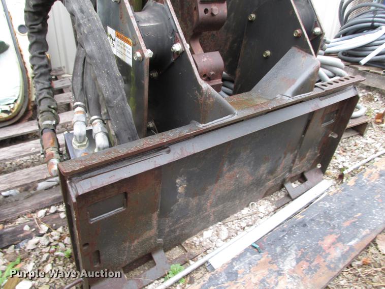 image for item DX9256 Bobcat skid steer vibratory trench roller