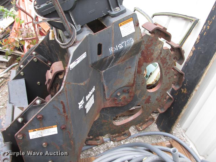 image for item DX9256 Bobcat skid steer vibratory trench roller