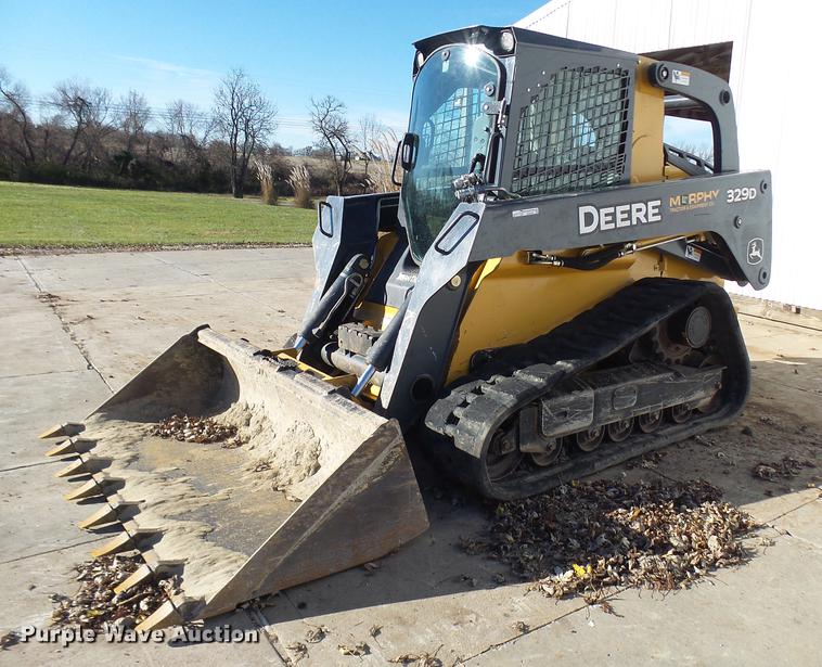 image for item DX9260 2012 John Deere 329D skid steer