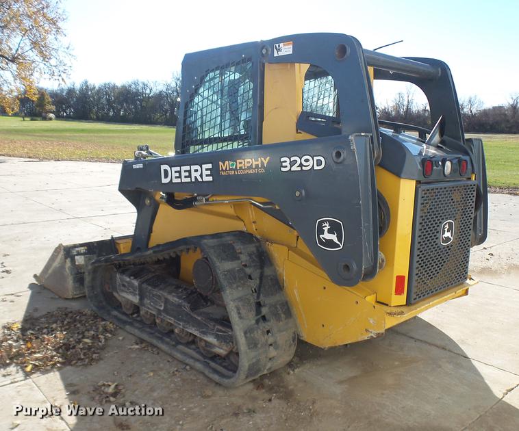 image for item DX9260 2012 John Deere 329D skid steer