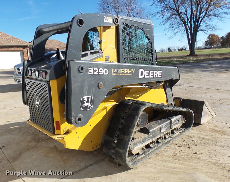 image for item DX9260 2012 John Deere 329D skid steer