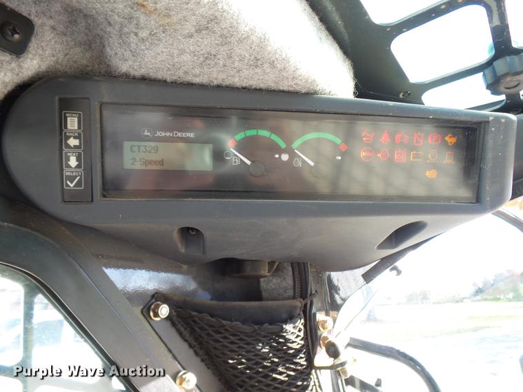 image for item DX9260 2012 John Deere 329D skid steer