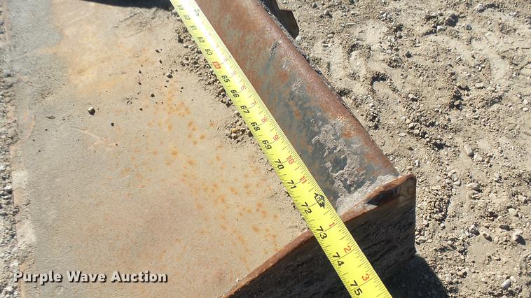 image for item DX9758 Bobcat low profile skid steer bucket