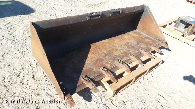 image for item DX9769 Bobcat 80"W low profile skid steer bucket
