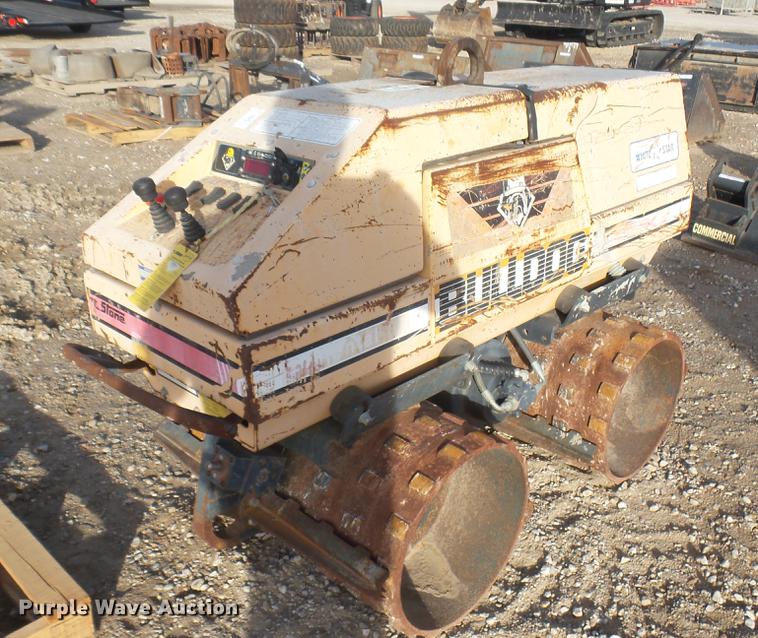 image for item DX9866 Stone Bulldog trench compactor