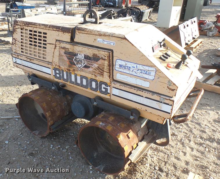 image for item DX9866 Stone Bulldog trench compactor