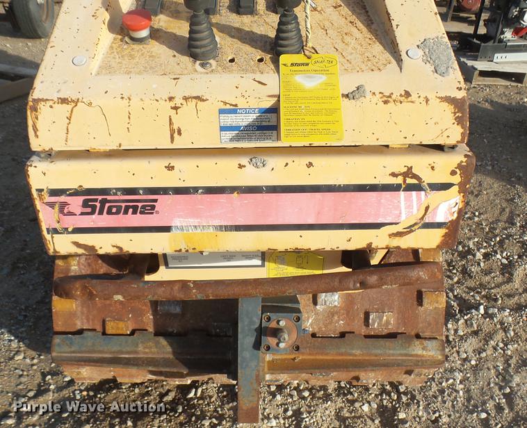 image for item DX9866 Stone Bulldog trench compactor