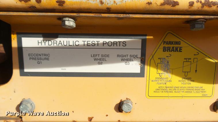 image for item DX9866 Stone Bulldog trench compactor