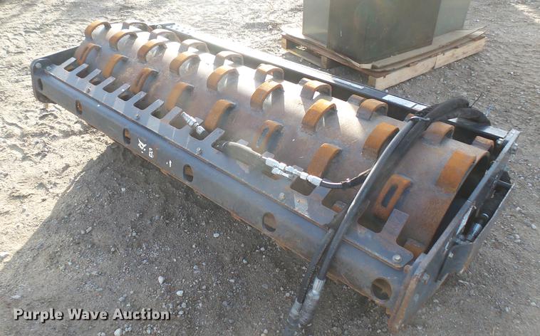 image for item DX9869 Bobcat skid steer compactor