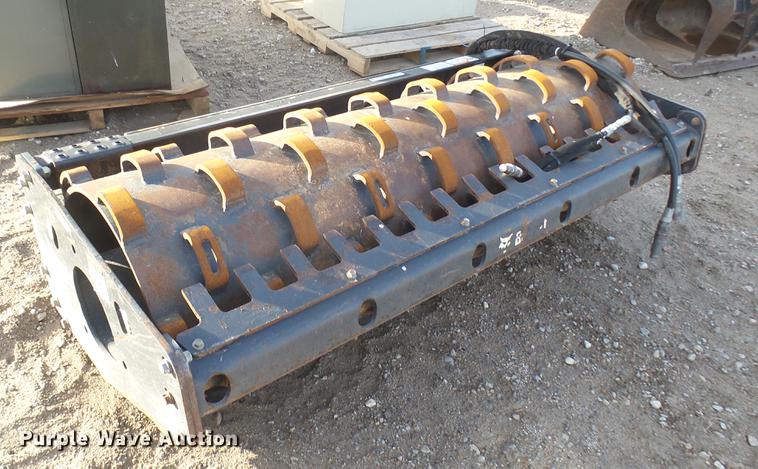 image for item DX9869 Bobcat skid steer compactor