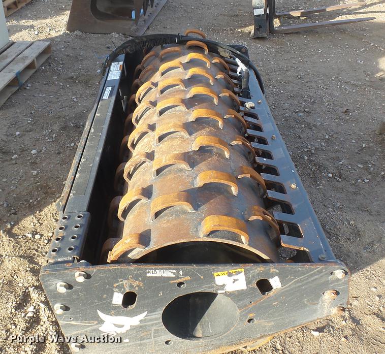 image for item DX9869 Bobcat skid steer compactor