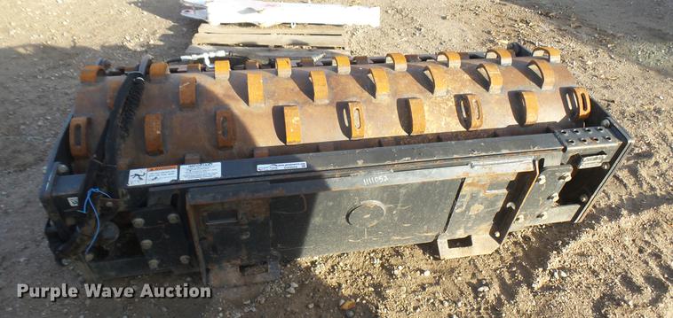 image for item DX9869 Bobcat skid steer compactor