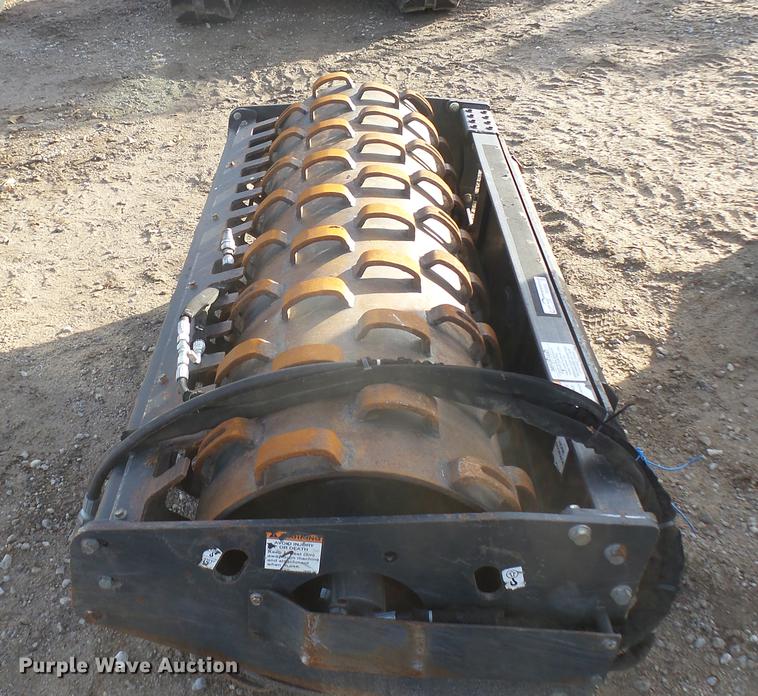 image for item DX9869 Bobcat skid steer compactor