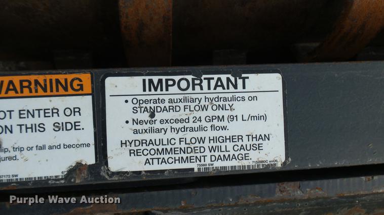 image for item DX9869 Bobcat skid steer compactor