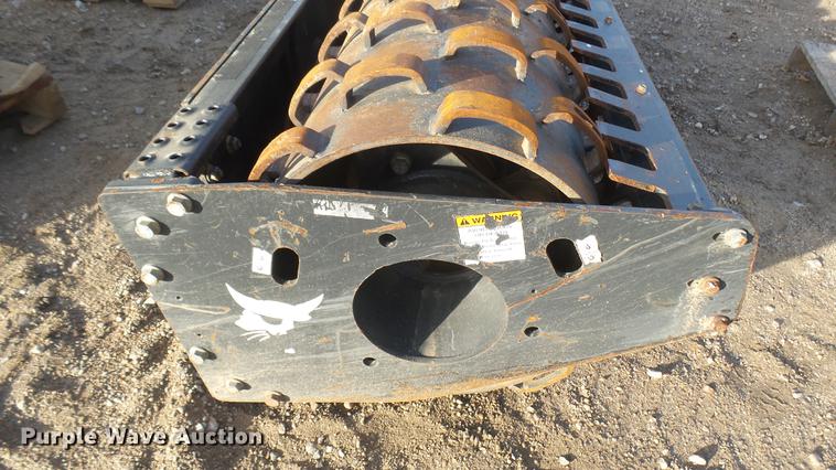 image for item DX9869 Bobcat skid steer compactor