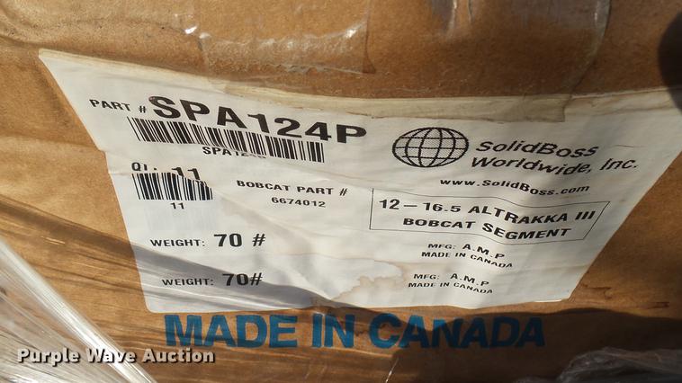 image for item DX9871 (77) SolidBoss 12-16.5 Altrakka III Bobcat rubber segments